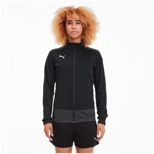 Puma Black TeamGOAL Training Zip Up Jacket